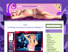 Tablet Screenshot of karigirl.com